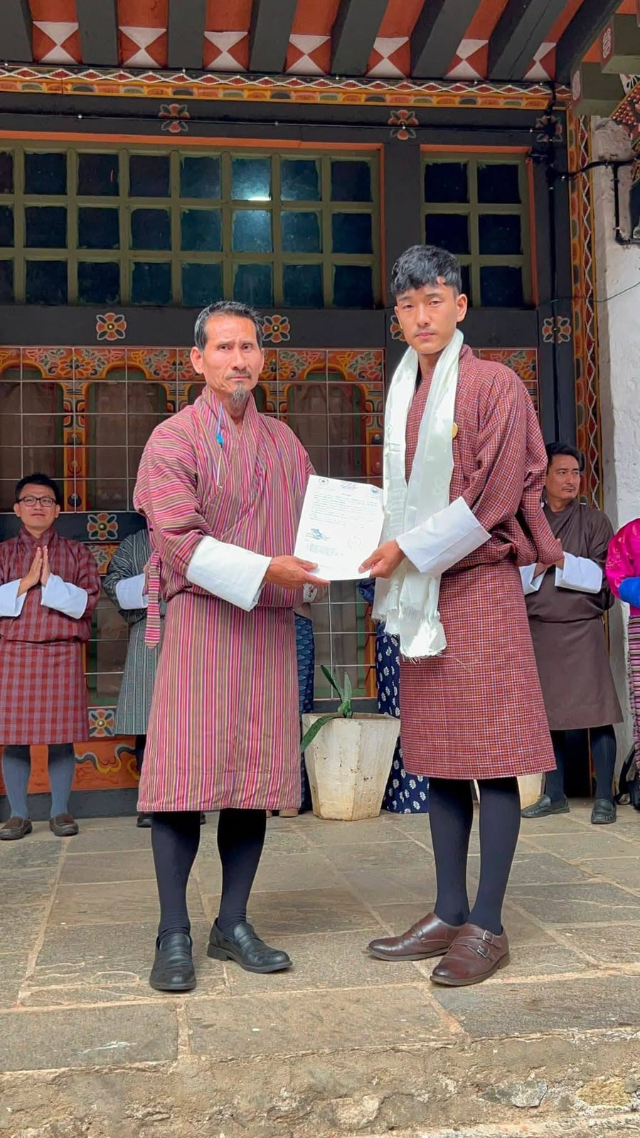 Student award presentation