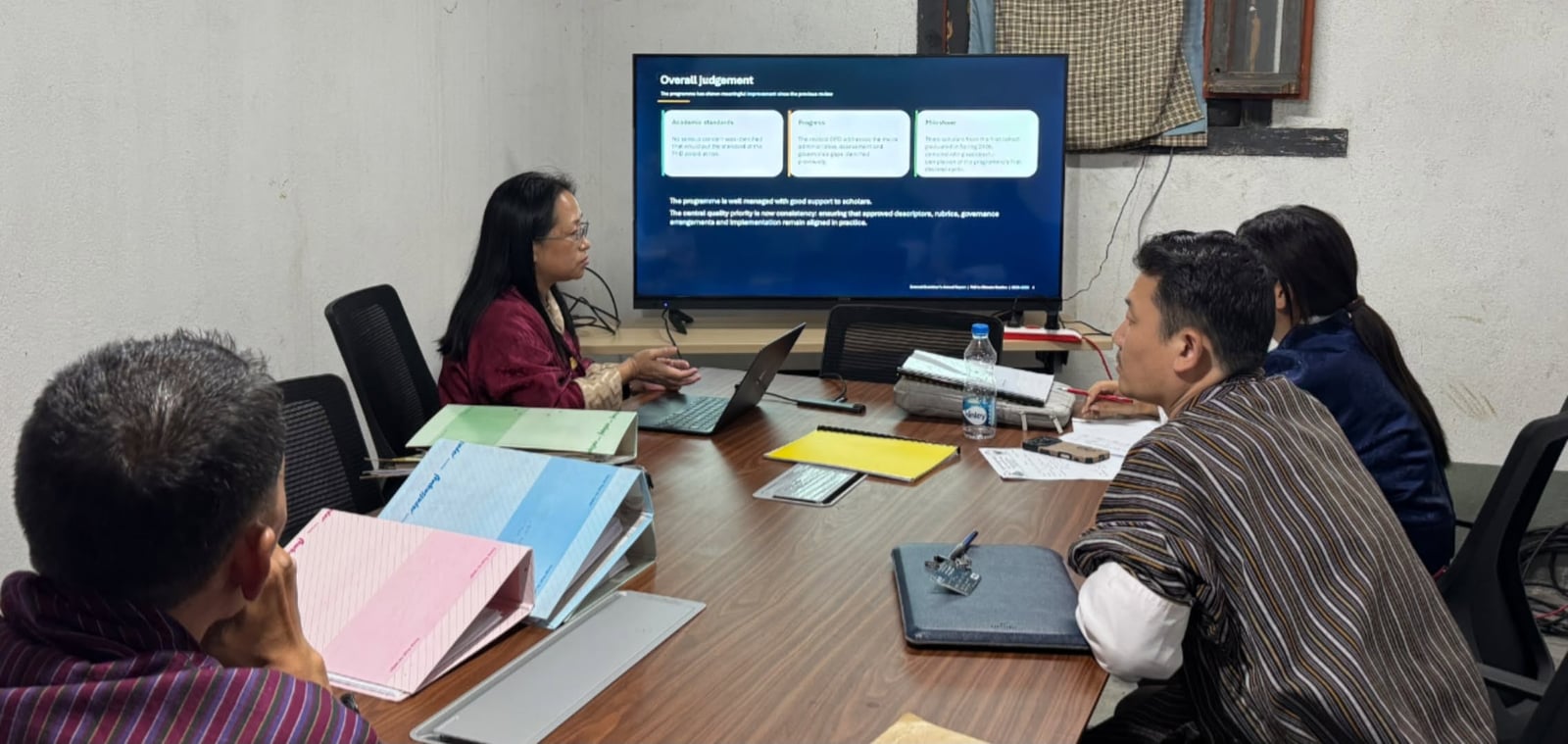 External examiner meeting